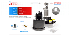 Desktop Screenshot of en.nanoscopy.ru